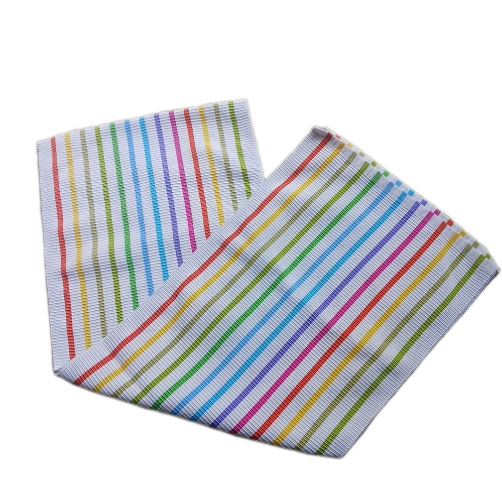 Hobby Lobby Rainbow Stripe Table Runner 13 x 64 Polyester Pride